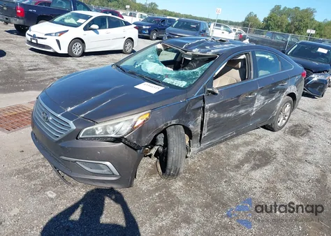 2016 Hyundai Sonata Se from USA, damaged, VIN 5NPE24AF7GH274240